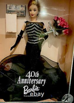 En Barbie Doll'40 Th Anniversary Barbie' Avec Barbie Toy By Mattel. Rare