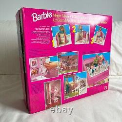 Ensemble de jeu Vintage Barbie Magic House Play Set 1545 BOÎTE NON OUVERTE Mattel 1992 Rare VGC