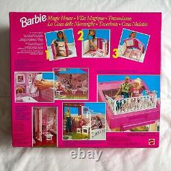 Ensemble de jeu Vintage Barbie Magic House Play Set 1545 BOÎTE NON OUVERTE Mattel 1992 Rare VGC