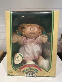 Extrêmement Rare 1984 Elaine Gretchen Patch Doll Nouveau En Boîte