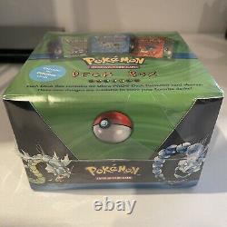 Extrêmement Rare 1999 Wotc Pokemon Factory Sealed Booster Deck Box Case