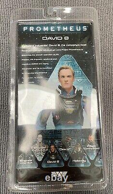 FIGURE DAVID 8 PROMETHEUS NECA AUTHENTIQUE RARE NOUVEAU SCELLÉ DANS LA BOÎTE Aliens