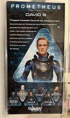 FIGURE RARE NECA PROMETHEUS DAVID 8 AUTHENTIQUE NEUVE SCELLÉE DANS LA BOÎTE Aliens