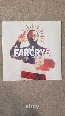 Far Cry 5 Bande originale vinyle original Ubisoft très rare avec boîte. Scellé, pas de jeu
