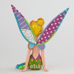 Figurine assise Tinkerbell Rare Walt Disney Britto 4044120 toute neuve dans sa boîte