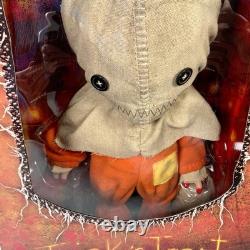 Figurine d'action Mega Scale Horror Sam de Mezco Trick'R Treat 15 pouces Rare