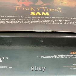 Figurine d'action Mega Scale Horror Sam de Mezco Trick'R Treat 15 pouces Rare