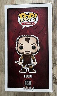 Funko Pop! #180 Floki de la série télévisée Vikings RARE? NEUF DANS LA BOÎTE! EXCELLENT