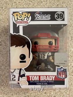 Funko Pop! FOOTBALL NEW ENGLAND PATRIOTS TOM BRADY #39 (MAILLARD BLANC) RARE