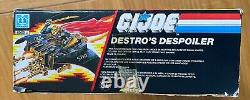 G. I. GI Joe 1988 DESTRO'S DESPOILER BOÎTE SCÉLLÉE RARE EURO