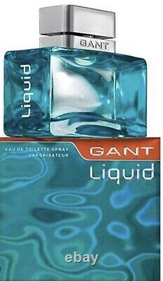 Gant Liquid 50ml Edt Très Rare Neuf dans sa boîte