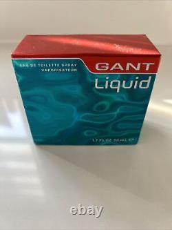 Gant Liquid 50ml Edt Très Rare Neuf dans sa boîte