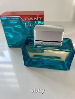 Gant Liquid 50ml Edt Très Rare Neuf dans sa boîte