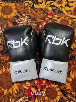 Gants de boxe Reebok Amir Khan Pro Championship Fight 10oz NEUFS Rares de Qualité