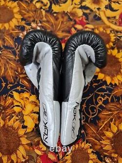 Gants de boxe Reebok Amir Khan Pro Championship Fight 10oz NEUFS Rares de Qualité