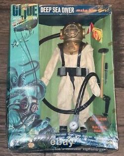 Gi Joe 1965 #7620 Navy Deep Sea Diver Window Box Super Rare