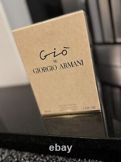 Gio de Giorgio Armani 100ml Eau de Parfum Vaporisateur Naturel Boîte Rareté Vintage 1992