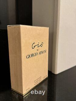 Gio de Giorgio Armani 100ml Eau de Parfum Vaporisateur Naturel Boîte Rareté Vintage 1992