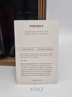Haeckels GPS Parfum Crabe Apple 100ml + Voyage 1°8'27E 51°20'19N Boîte Rare Nouveau