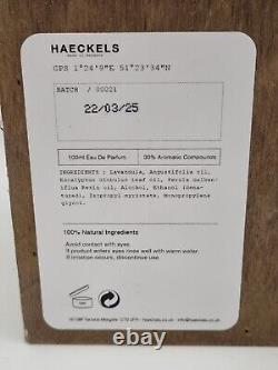 Haeckels Parfum GPS aux Algues 100ml + Voyage 1°24'9E 51°23'34N Boîte Rare Nouveau