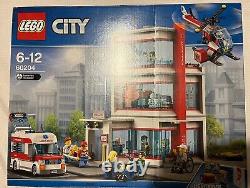 Hôpital de la ville Lego 60204 Retraité Rare Neuf Sous Emballage