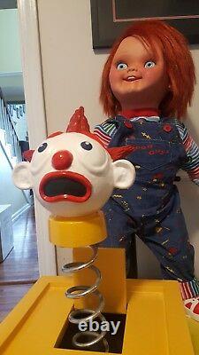 Jack In The Box Prop Pour Chucky Good Guy Doll Child’s Play 2 Movie Rare & Real