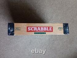 Jeu de scrabble en boîte en bois rare 'édition nostalgie' neuf et non ouvert