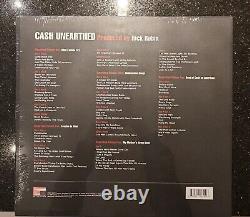 Johnny Cash Cash Déterré 9 Lp 180g Coffret de luxe Nouveau Scellé Vinyle Lp Rare