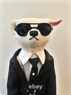 Karl Lagerfeld Steiff Bear Uk 2009 No 01333 Rare With Box & Papers