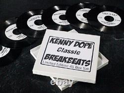 Kenny Dope Classic Breakbeats Édition Limitée 45 7 Vinyl Box Set Très Rare