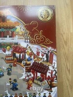 Lego 80105 Chinese New Year Temple Fair (nouveau Et Scellé) Rare Ensemble Retraité