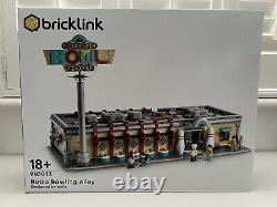 Lego Bricklink 910013 Retro Bowling Alley Rare Edition Limitée Étiquettes Scellées