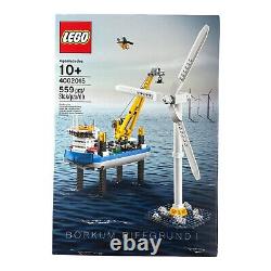 Lego Rare Borkum Riffgrund Éolienne Cadeau Employé 4002015