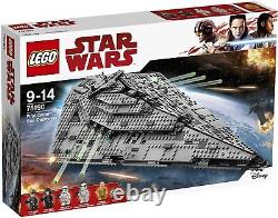 Lego Star Wars Premier Ordre Star Detroyer Set (75190) Rare Et Difficile À Trouver Maintenant