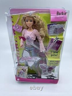 Les Journaux Barbie Barbie Doll 2005 Mattel Figure Nouveau Dans La Boîte Nip Rare H7588