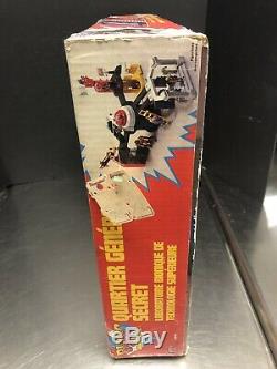 Ljn Jouets Vintage 1986 Bionic Secret Six Siège Sealed Box Rare! Dela0145