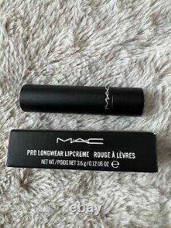 MAC Pro Longwear Lipcreme 3.6g, Amour Éternel RARE DISCONTINUÉ, NEUF EN BOÎTE