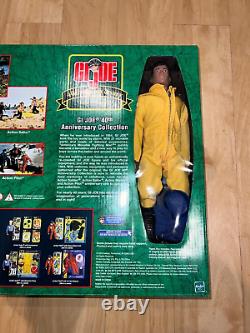 MINT RARE Vintage GI Joe Édition Limitée 1/1000 40e Golden Rod & Dress Pilot Coffret 25