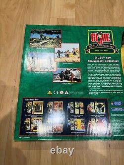 MINT RARE Vintage GI Joe Édition Limitée 1/1000 40e Golden Rod & Dress Pilot Coffret 25