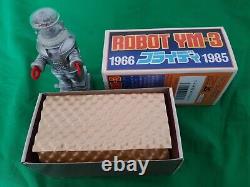 Masudaya Robot YM-3 Perdu dans l'espace à remontoir B9 Japon Nouveau dans sa boîte 1985 RARE