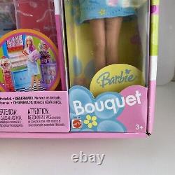 Mattel Barbie Doll Candy Shop Playset 2003 Rare New In Box Poupée Bouquet Non Ouverte