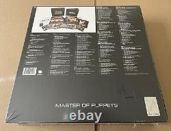 Metallica Master Of Puppets Deluxe Box Set Rare, Oop, Vendu Newithsealed