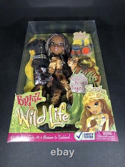 Mga Entertainment Bratz Wildlife Sasha Doll 2 Outfits Rare New In Box Nrfb
