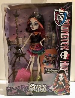 Monster High Doll Rare Retiré Nouveau En Boîte Scaris Skelita Calaveras