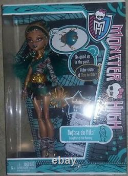 Monster High Nefera De Nile Doll New In Box Vhtf Original Très Rare 2011