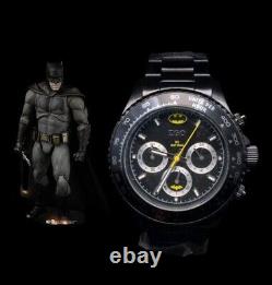 Montre Chronographe DC BATMAN Rare Édition Limitée Neuve Dans Sa Boîte Parfaite Éblouissante