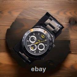 Montre Chronographe DC BATMAN Rare Édition Limitée Neuve Dans Sa Boîte Parfaite Éblouissante