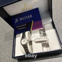 Montre pour dames Westar Swiss Made rare, neuve dans sa boîte avec papiers