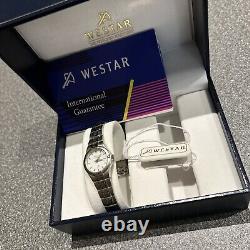 Montre pour dames Westar Swiss Made rare, neuve dans sa boîte avec papiers