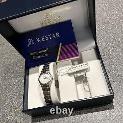 Montre pour dames Westar Swiss Made rare, neuve dans sa boîte avec papiers